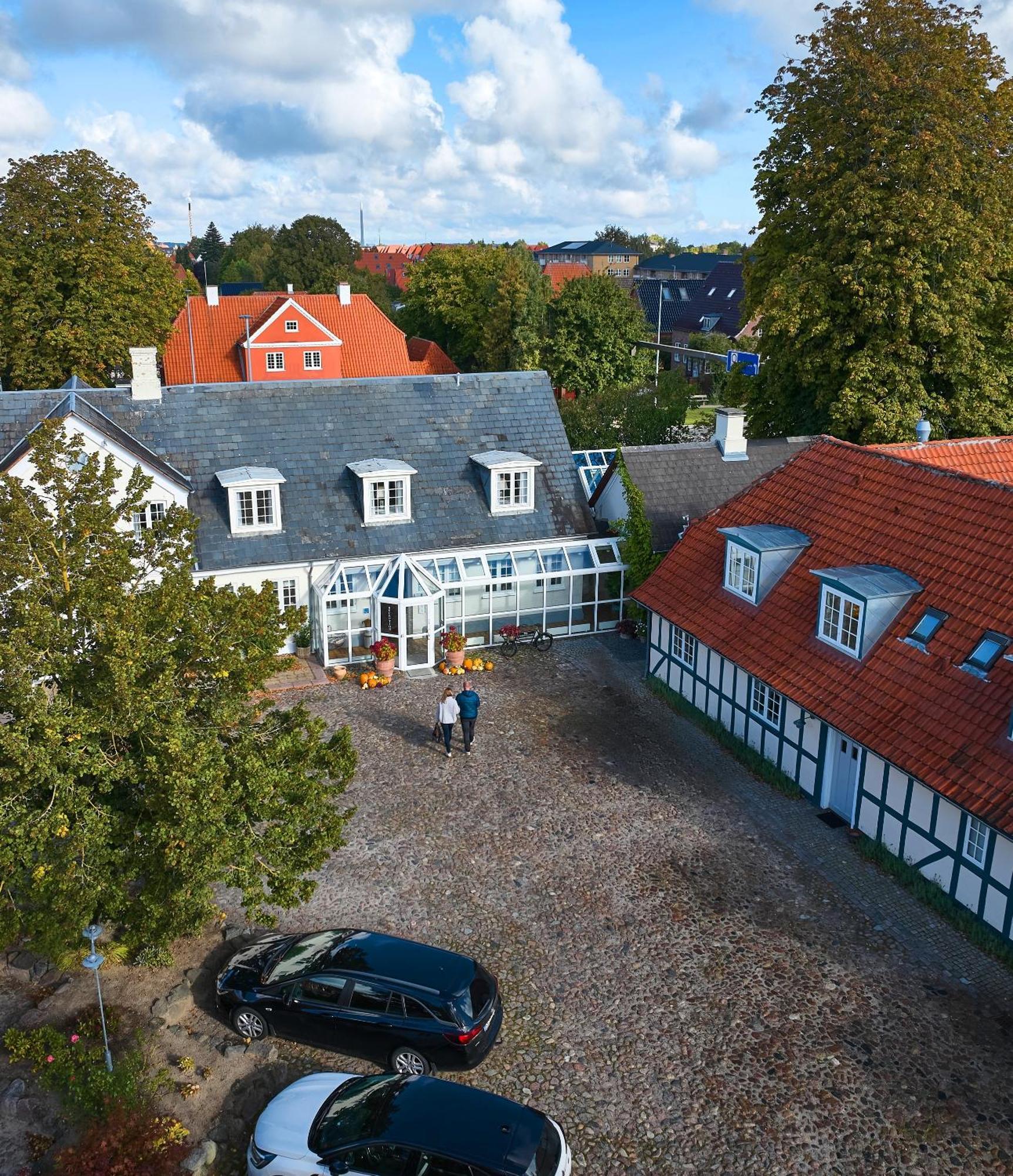 Hotel Knudsens Gaard Odense Esterno foto